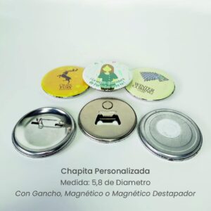Chapita Personalizada AP-300