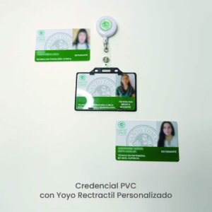 Credenciales de PVC + Yoyo Retráctil AP-303