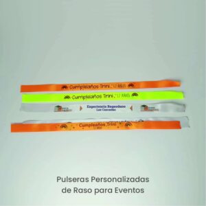 Pulseras Personalizadas para Eventos AP-311