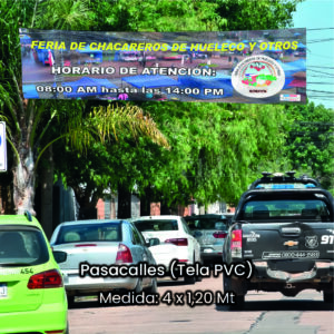 Pasacalles Tela de PVC AP-331