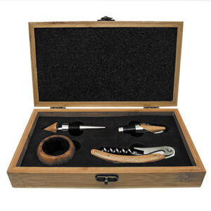 Set de Vino Bamboo W1