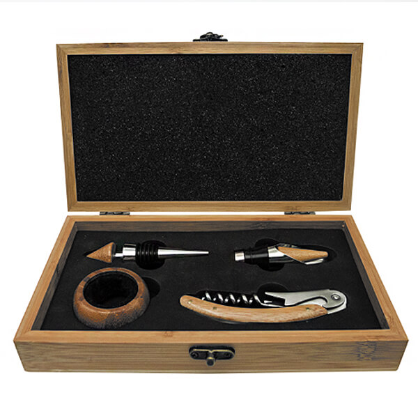Set de Vino Bamboo W1