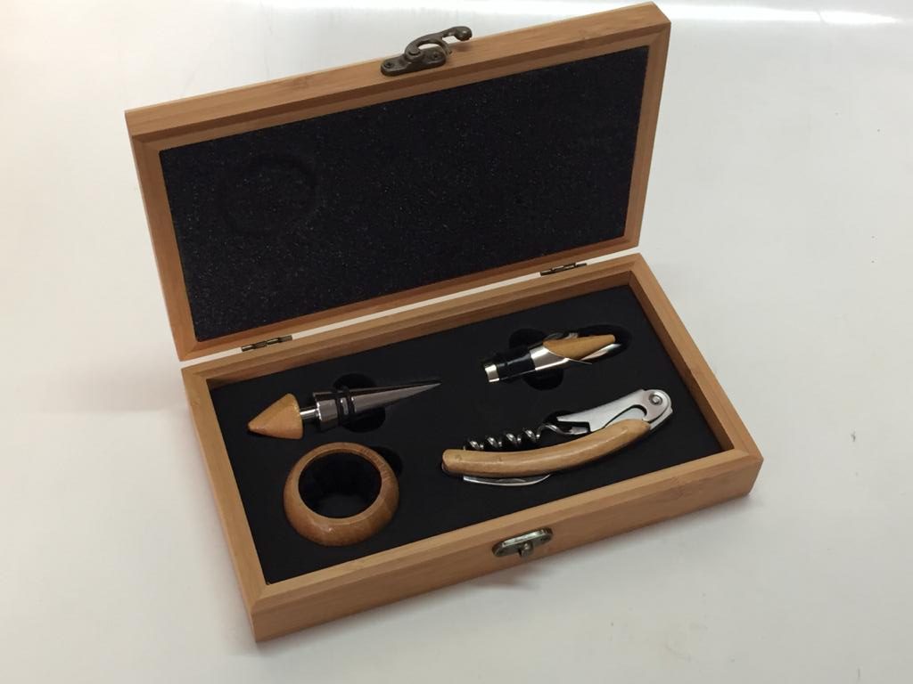 Set de Vino Bamboo W1 - Imagen 2