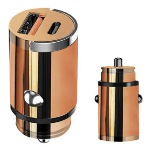 Adaptador Metálico para automóvil Encobrizado CC10