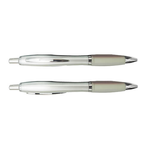 Bolígrafo Plástico Colores Plateado B12 - Imagen 5