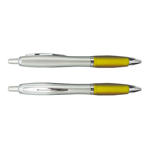 Bolígrafo Plástico Colores Plateado B12 - Imagen 7