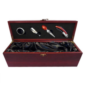 Set de Vino Caoba Deluxe W22
